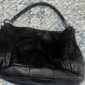 Furla Black Leather Handbag
